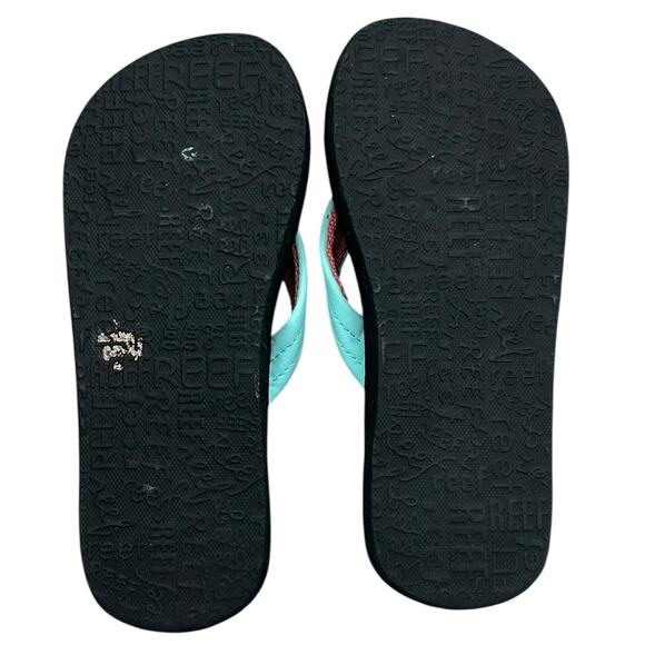 REEF Girls Snocone Flip Flops 2/3 - Picture 3 of 3
